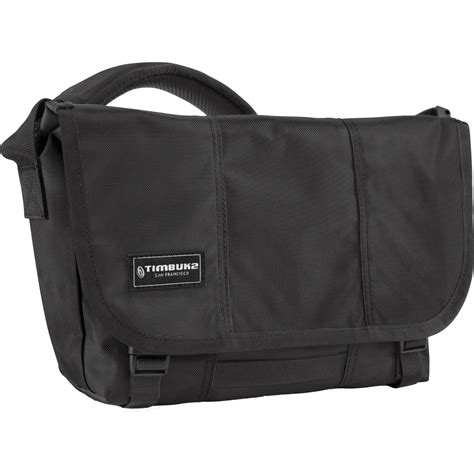 small black messenger bag